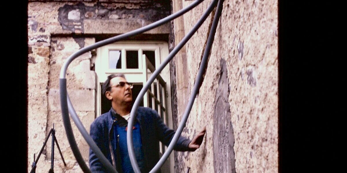 Marius Rubino, électricien en 1965 à Goutelas